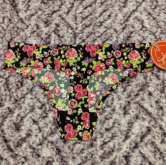 Pick 5 for $20 - Splendies No Show Thong - S - Picture 2 of 3